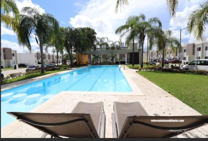 Habitacion Con Bano Privado Y Terraza Propia Playacar Exterior foto
